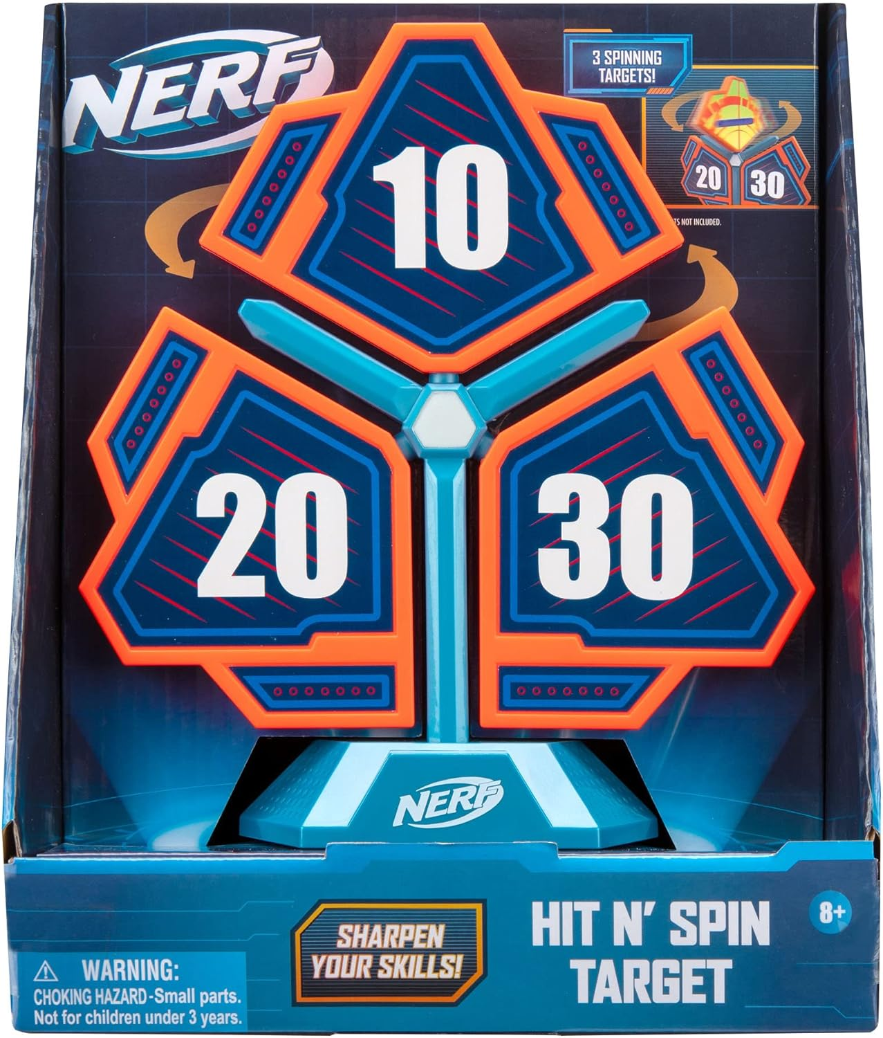 Nerf - Elite Target Hit N' Spin Target