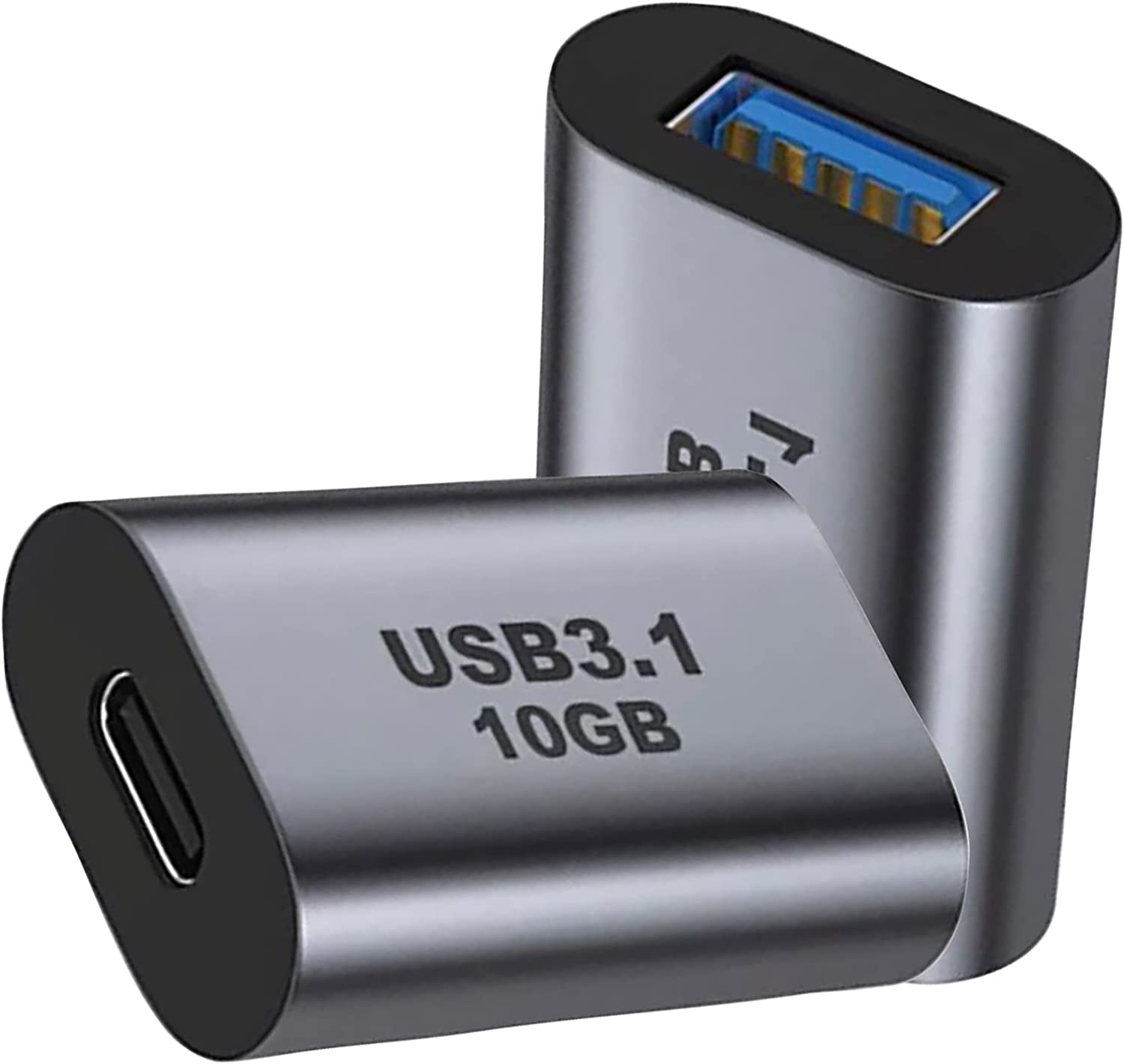 USB C to USB 3.0 Adapter, Tunghey USB to USB C Adapter, USB 3.1 USB 3.0 Female to USB C Female Adapter Connector 2Pack image number 6