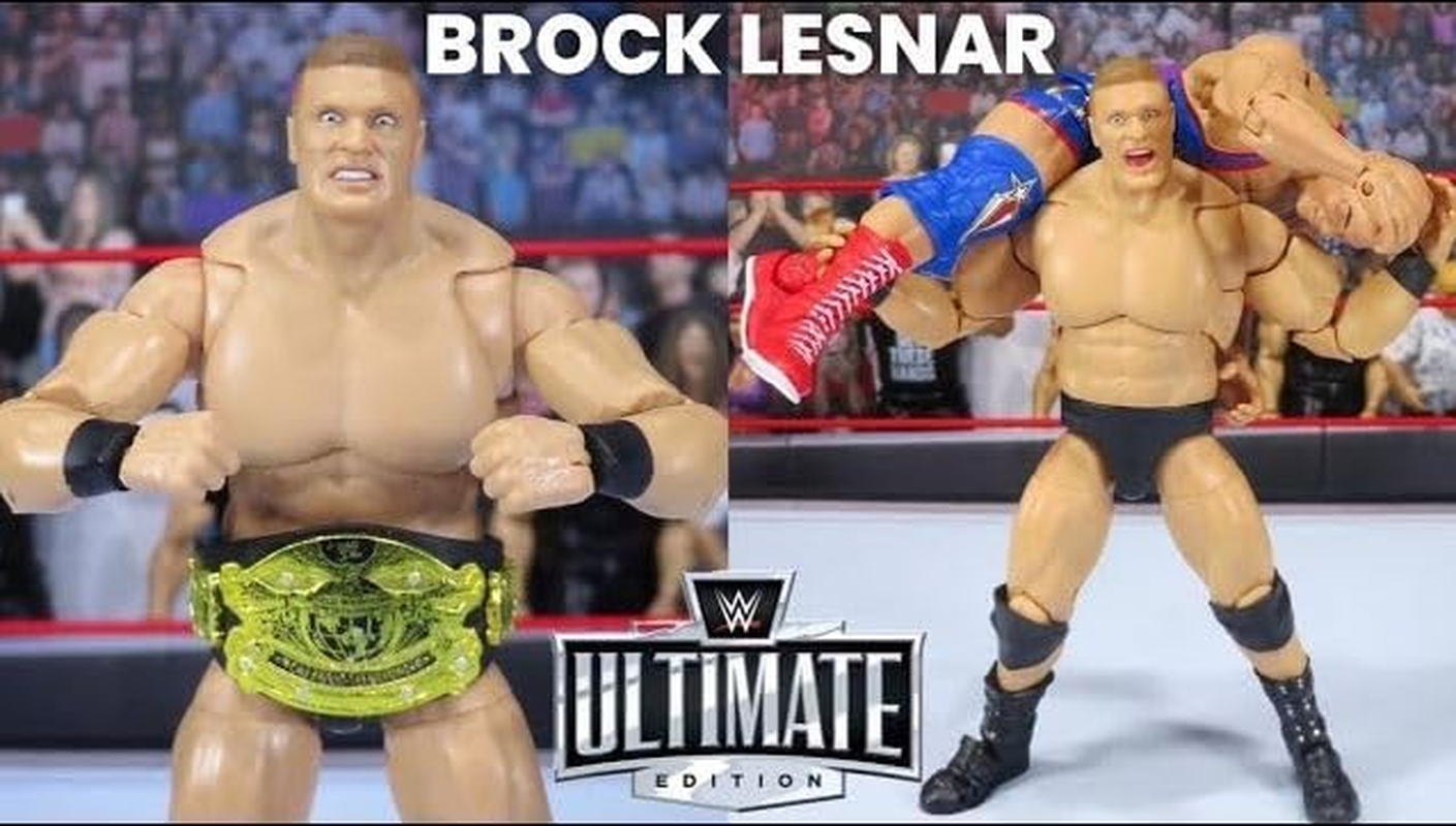 WWE Brock Lesnar Mattel Ultimate Edition Best of Ruthless Aggression image number 1