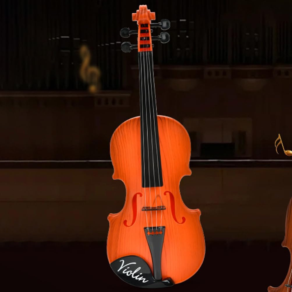 ERINGOGO 1Set Boy Girl'S Violin Toy Miniature Musical Instrument for Early Education Simulated Plaything for Boys and Girls Portable for Music Rhythm Development image number 6