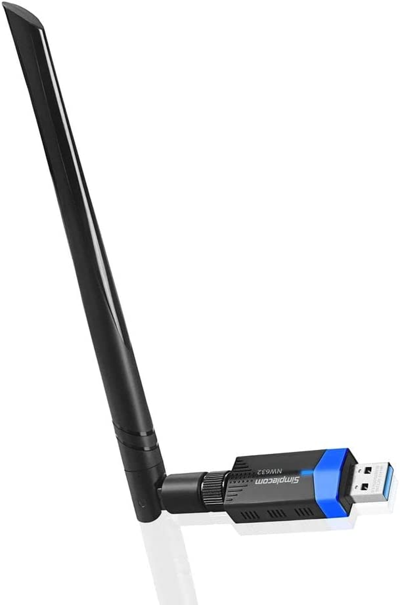 Simplecom NW632 Wi-Fi 5 Bluetooth 5.0 USB Adapter Dual Band AC1200 image number 1