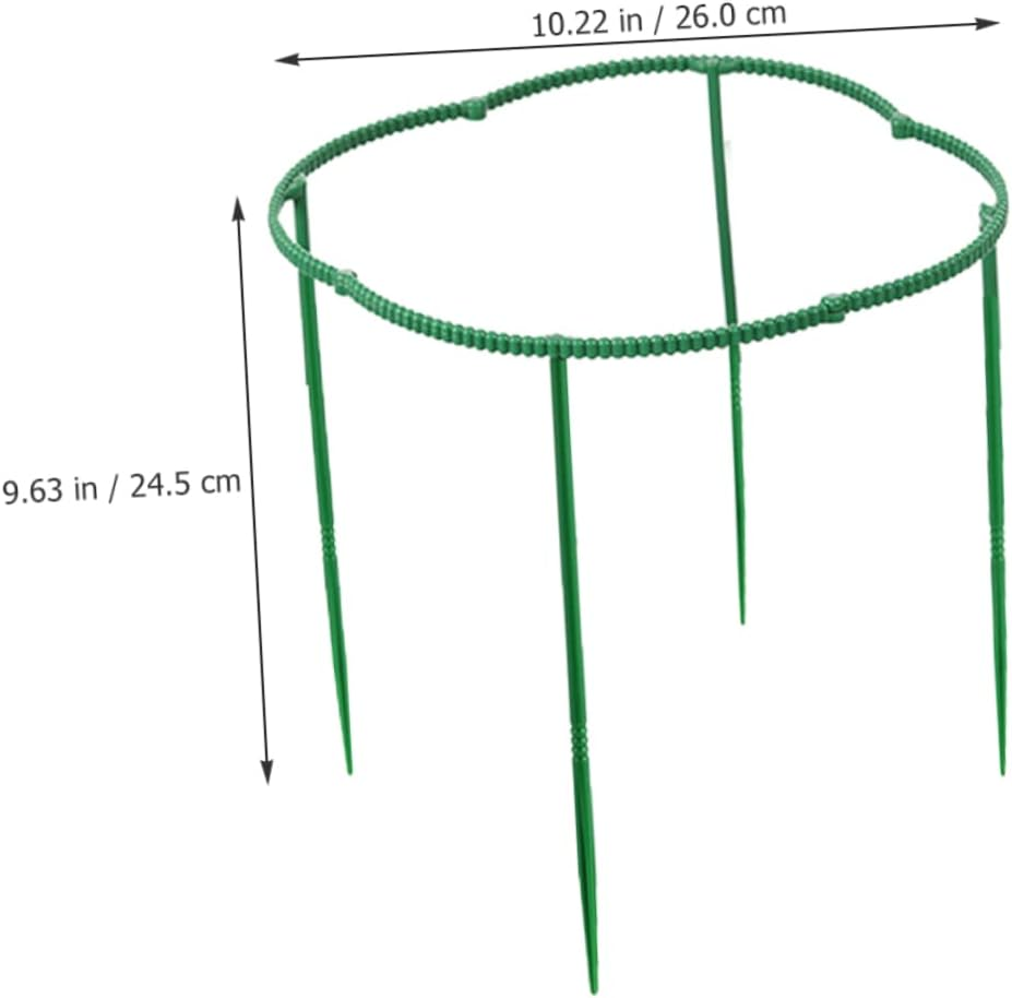 20Pcs Garden Plant Stakes Plant Support Stakes Flower Support for Climbing Sturdy Stems image number 1