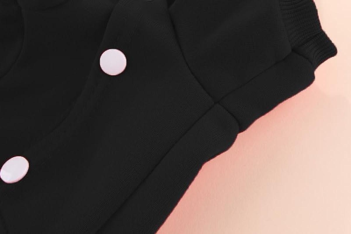 Dog Hoodies Dog Clothes Apparel 4 Legs Jumpsuit Warm Hoodie for Small Dog Medium Large Dog Cat (Black, S) image number 1