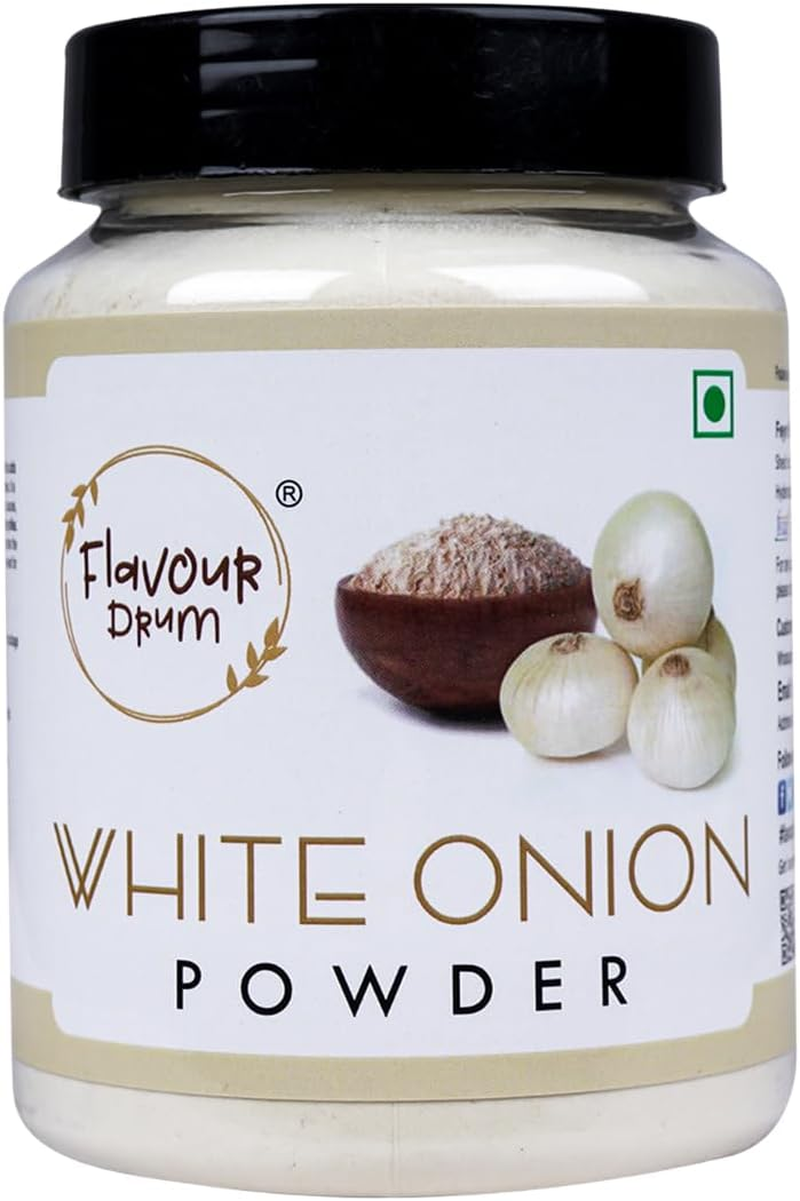 Flavour Drum White Onion Powder, 200 G