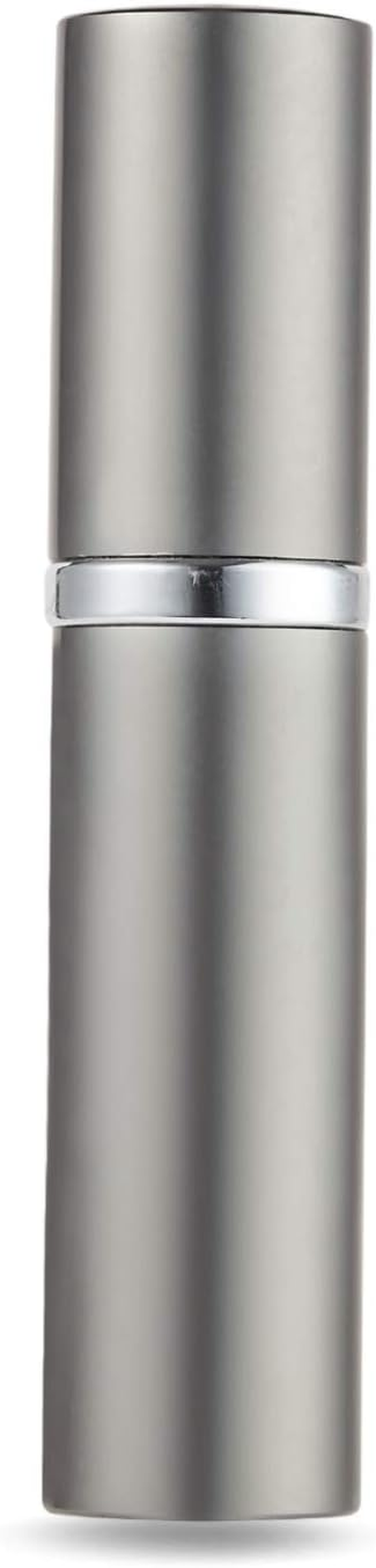 SIXTMOON Asanana Perfume Atomizer, Refillable & Travel Size Perfume Bottle, Leaking Proof,Bottom Pump without Funnel, Luxurious Small Women and Men, 5 Ml (Silver) image number 3