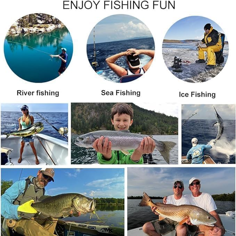 Braided Fishing Line Extra Strong Bright Yellow 500M 8-Strand Braided Fishing Line Fluorescent Yellow for Fresh and Salt Water High Cost Performance,Zero Stretch,Smaller Diameter,Better Visibility image number 4