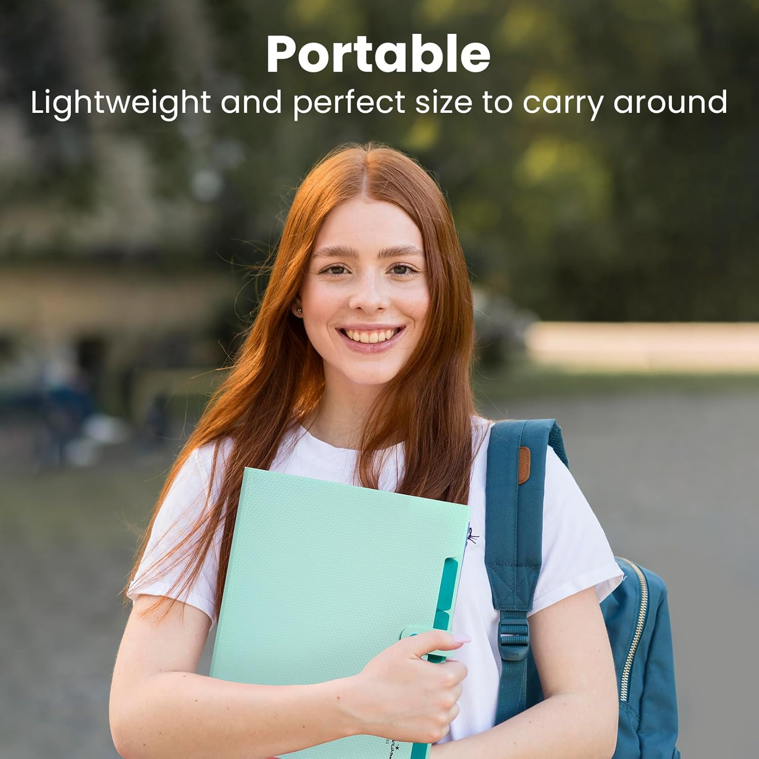 Sooez Expanding File Folder, Letter Size Accordion File Organizer, 5 Pocket Folders for Documents, Cute Folder with Labels, Portable Paper Organizer for School Office Supplies, A4 Size, Purple image number 5