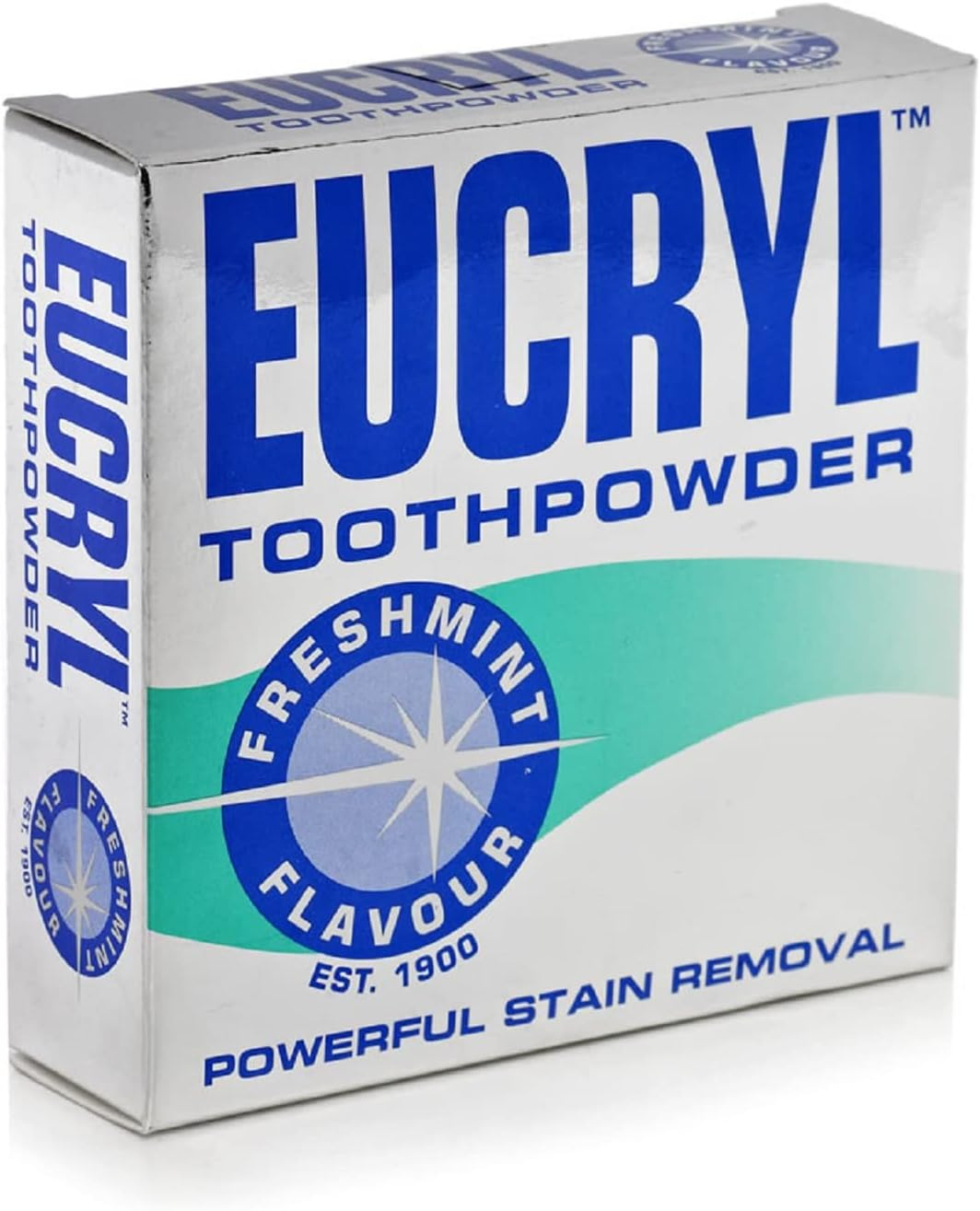 Eucryl Smokers Tooth Powder Freshmint Flavour (50G) - Pack of 2 image number 1