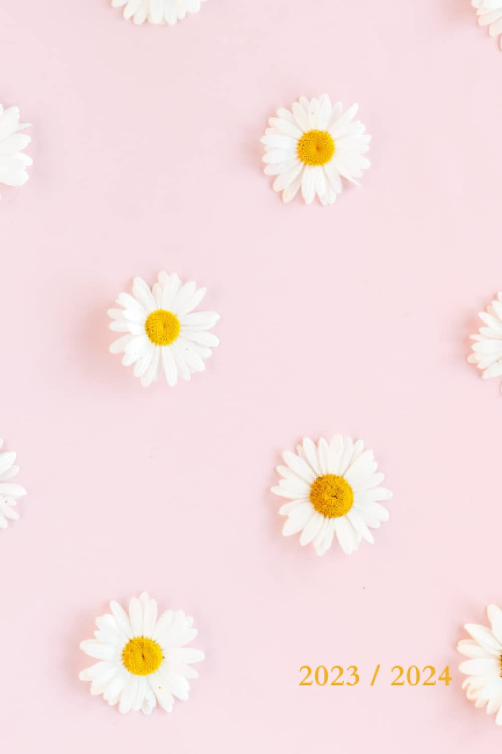 2023 &ndash; 2024 Financial Year Diary, Week to View and Monthly Planner, Pink Marble A5 Design