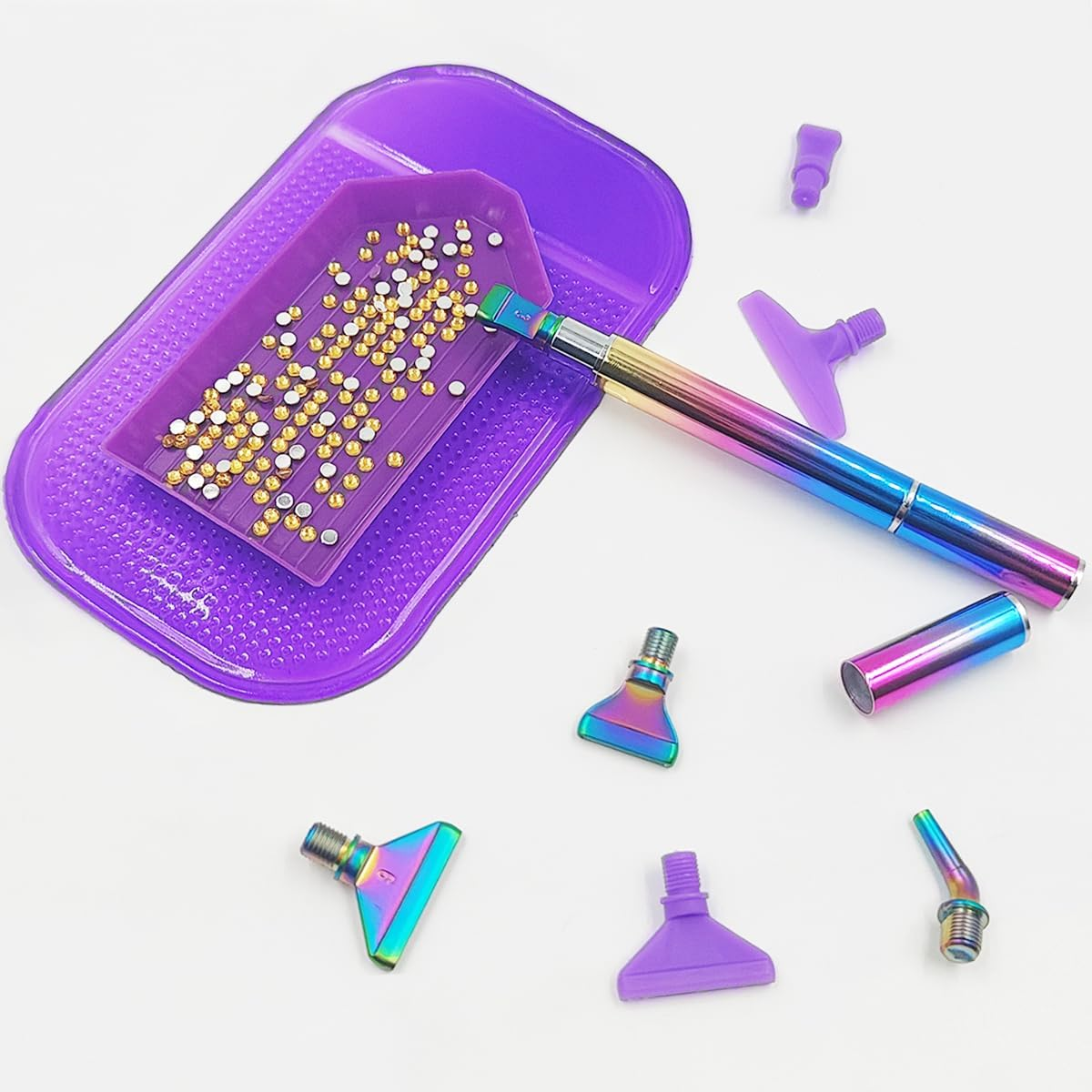 22 Pcs Diamond Art Paintings Pen Kits, 5D Diamond Art Painting Accessories Tool with 12 Pcs Screw Thread Tips for DIY Painting Crafts image number 1