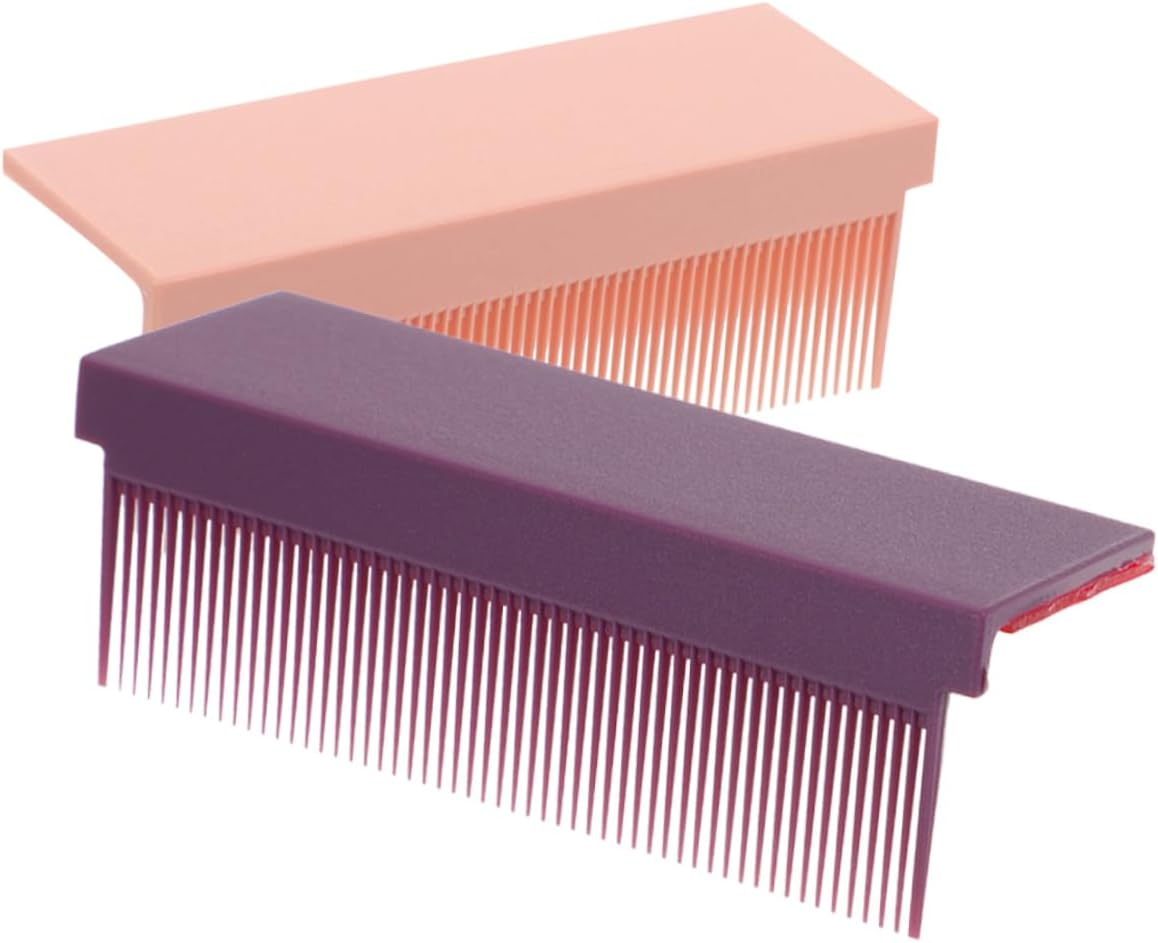 Detachable Hair Straightening Comb 2Pcs Lightweight Compact Hair Styling Tool for Home and Barber Use Iron Attachment image number 3