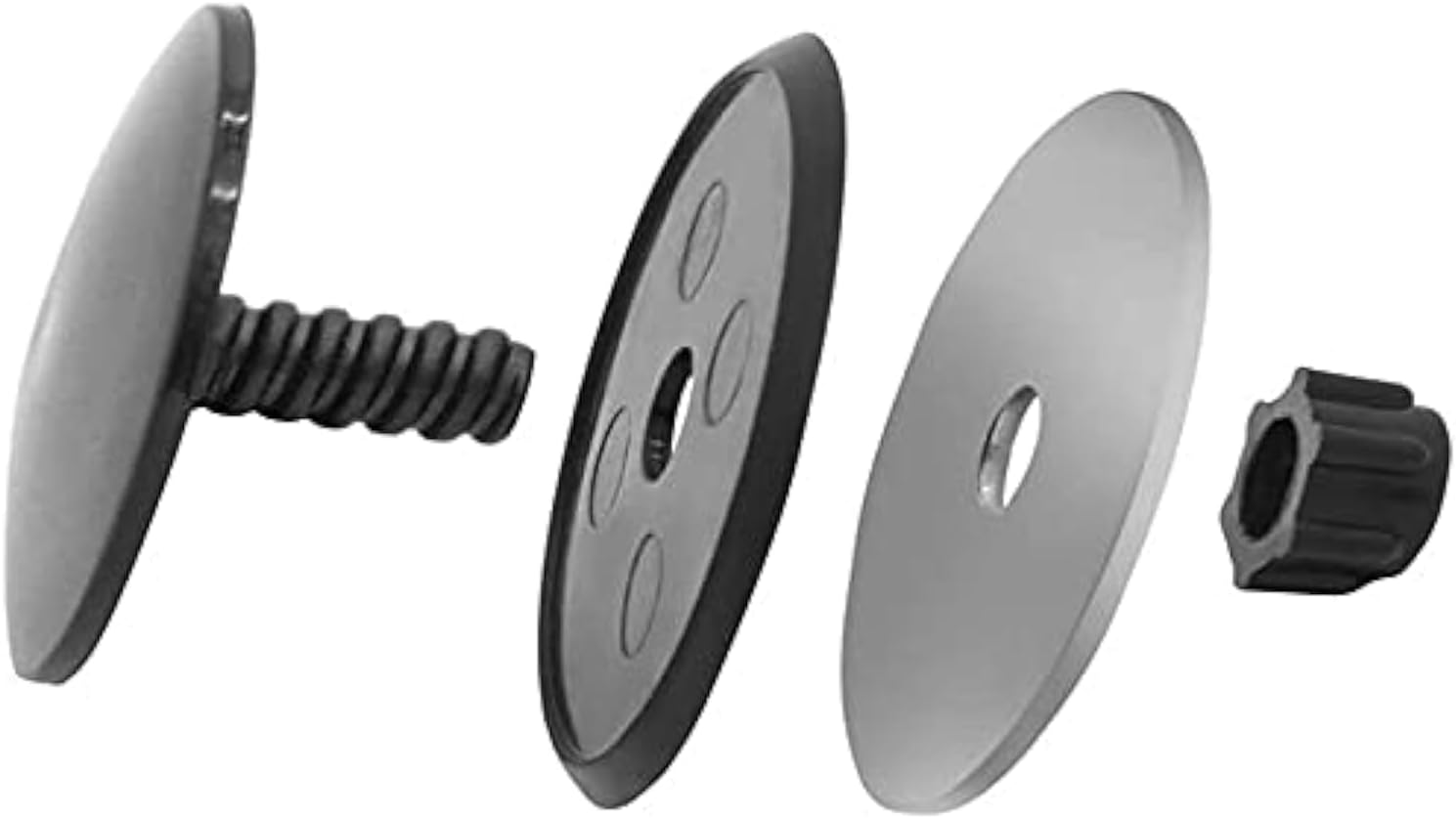 Rear Wiper Delete Kit Car Waterproof Block off Plug Cap for Rear Tailgate Wiper Arm (37Mm(1.45")) image number 2