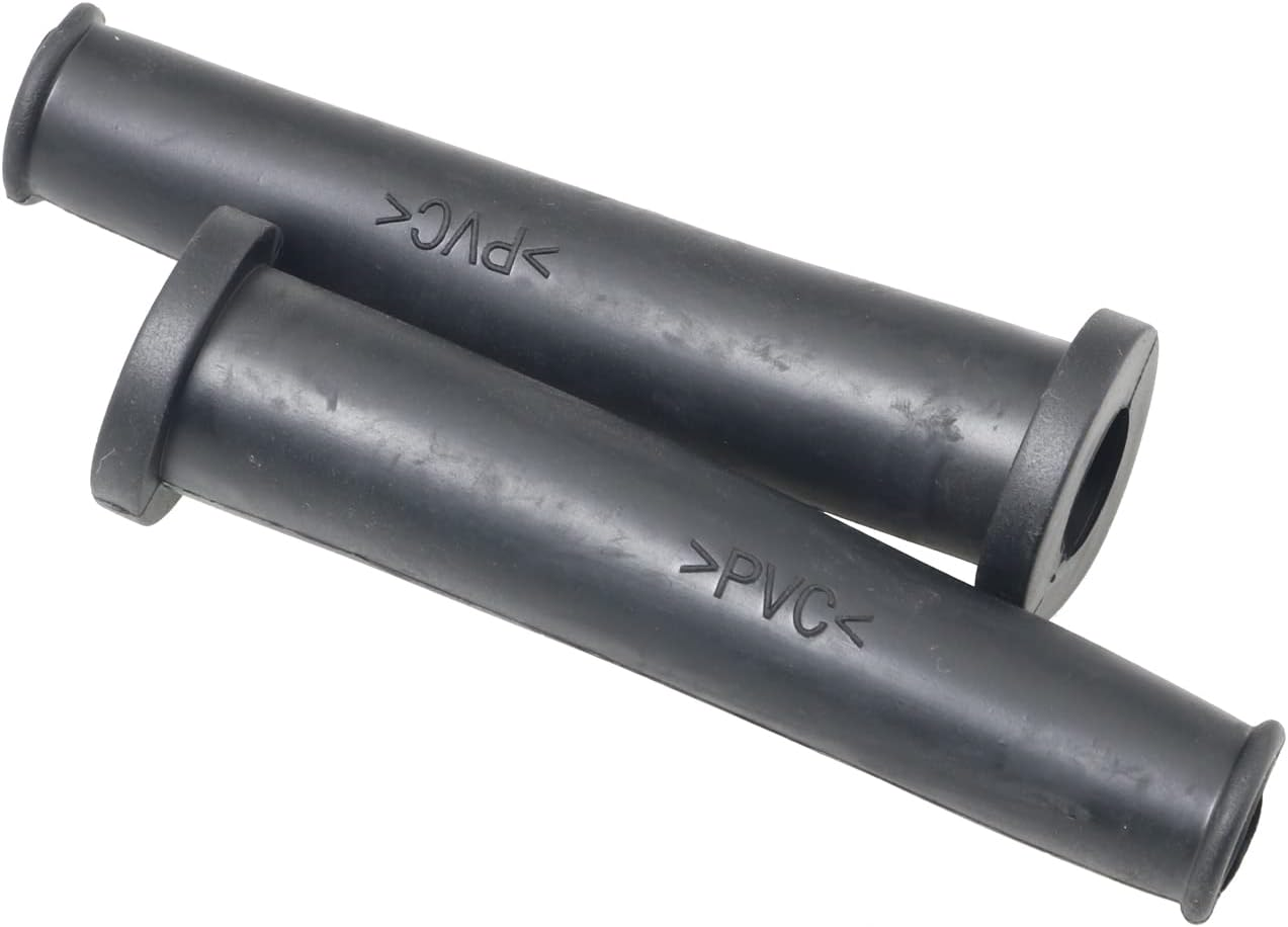 Cord Boot Protector 10PCS PVC Strain Relief Cable Sleeve Hose Rubber Black image number 5