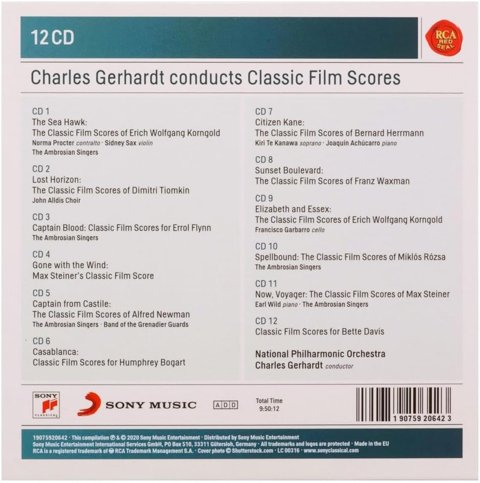 Charles Gerhardt Conducts Classic Film Scores