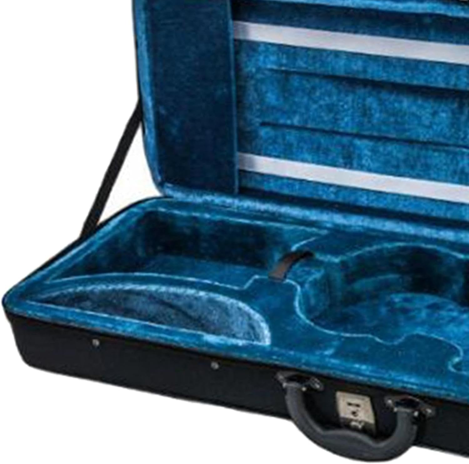 Violin Storage Hard Box with Handle, Lightweight Violin Hard Case, Oblong Violin Carrying Bag, 1 to 8 image number 6