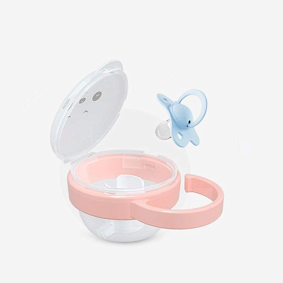 3 Pieces Baby Dummy Case, Travel Soother Box Baby Pacifier Holder Storage Case Dummy Container for Infant Baby Toddler image number 5