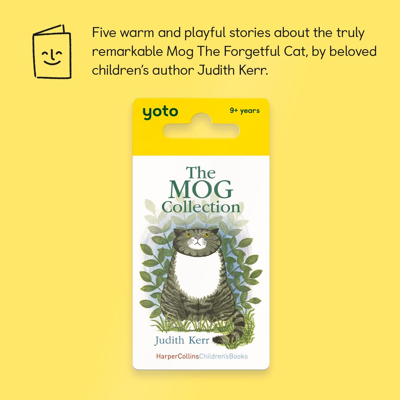 Yoto the Mog Collection &ndash; Kids Audiobook Card for Use with Player & Mini All-In-1 Audio Player, Educational Screen-Free Listening with Fun Adventurous Stories for Playtime Bedtime Travel, Ages 2+ image number 4