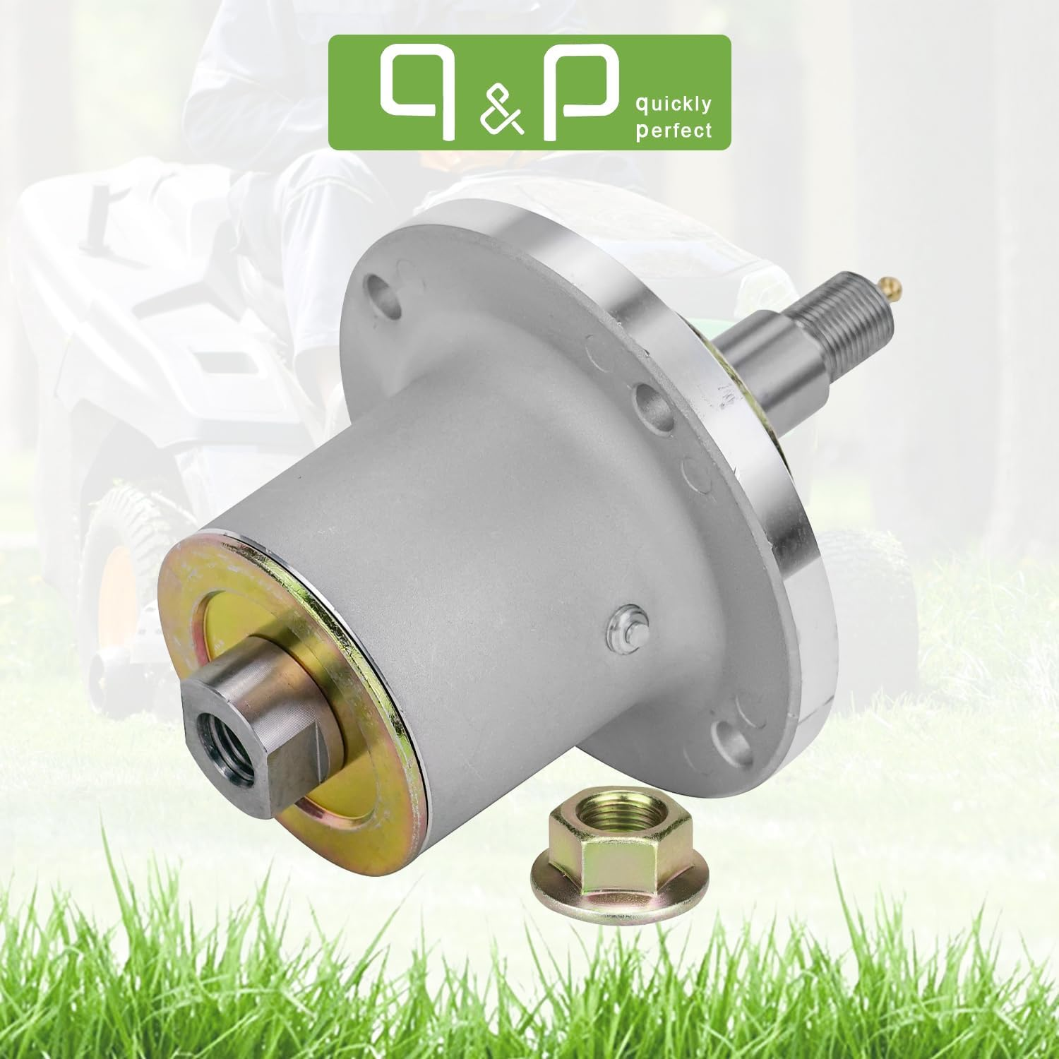 Q&P Outdoor Power Spindle Assembly Bracket Replaces Ferris 5061095 for 38&rdquo; 48&rdquo; & 52&rdquo; Deck Mowers & Others image number 5