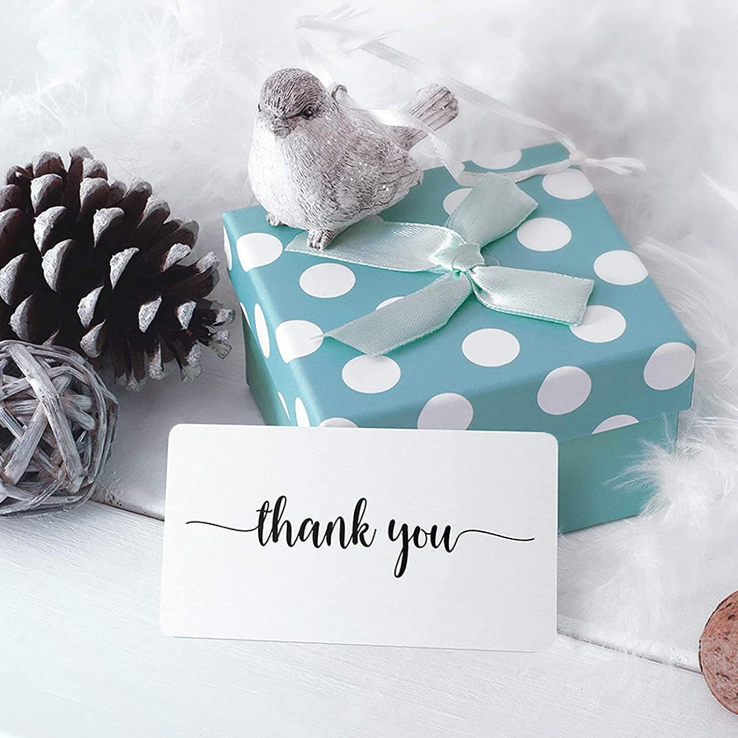 VANRA 300PCS Blank Index Cards 3X5 Inches Note Cards Thick 111Lb Cardstock Flash Cards, Unruled Study Cards for School Learning, Office (White) - Black image number 4