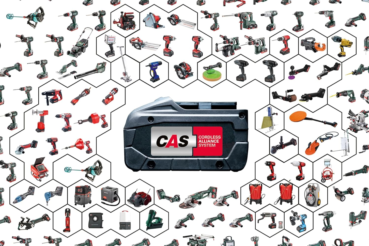 Metabo HG 18 LTX 500 Cordless 18V Hot Air Gun (Skin Only) image number 1