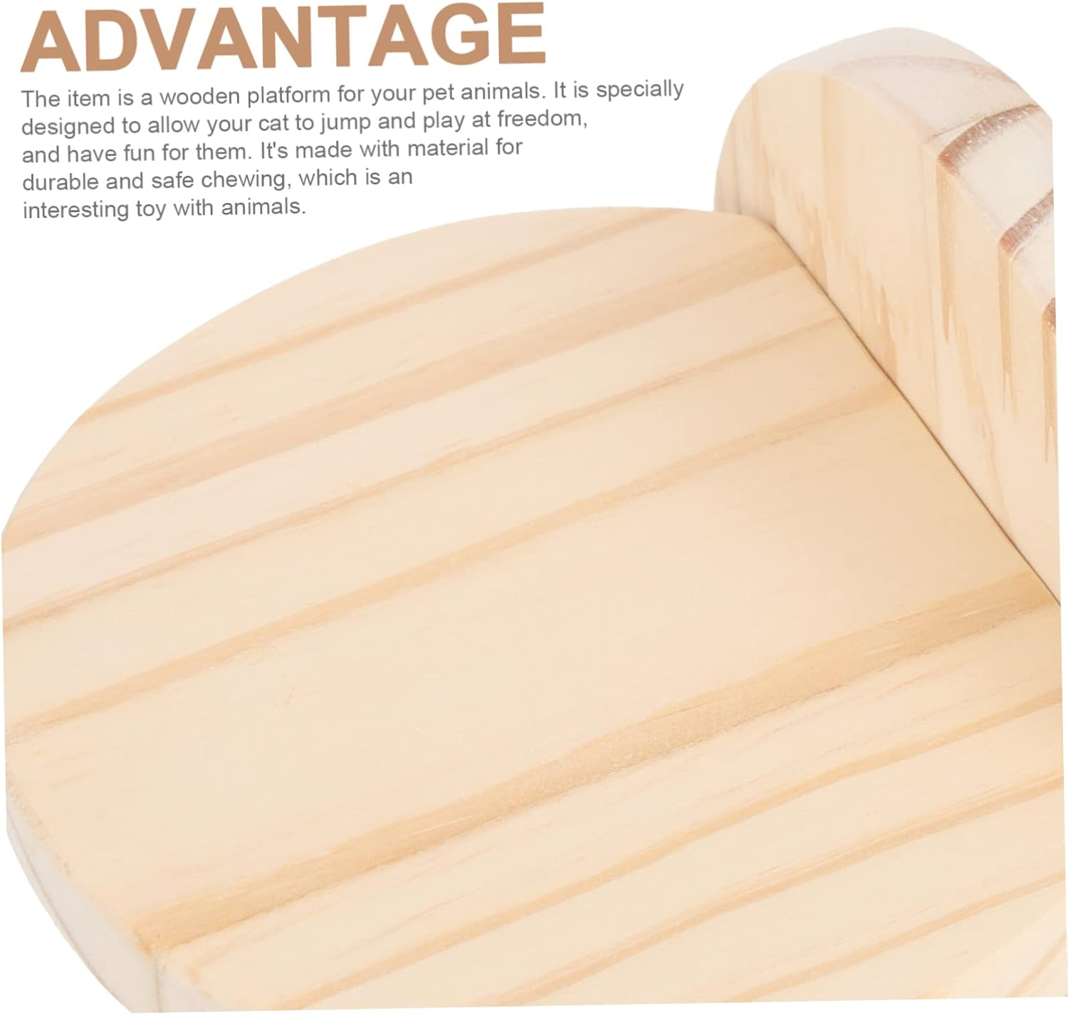 FRCOLOR 5Pcs Wall Cat Jumping Platform Wood Cat Shelf Accessories Safe Climbing Board Wood Shelves Wall Rack Shelf Perch Wooden Climbing Board Household image number 5