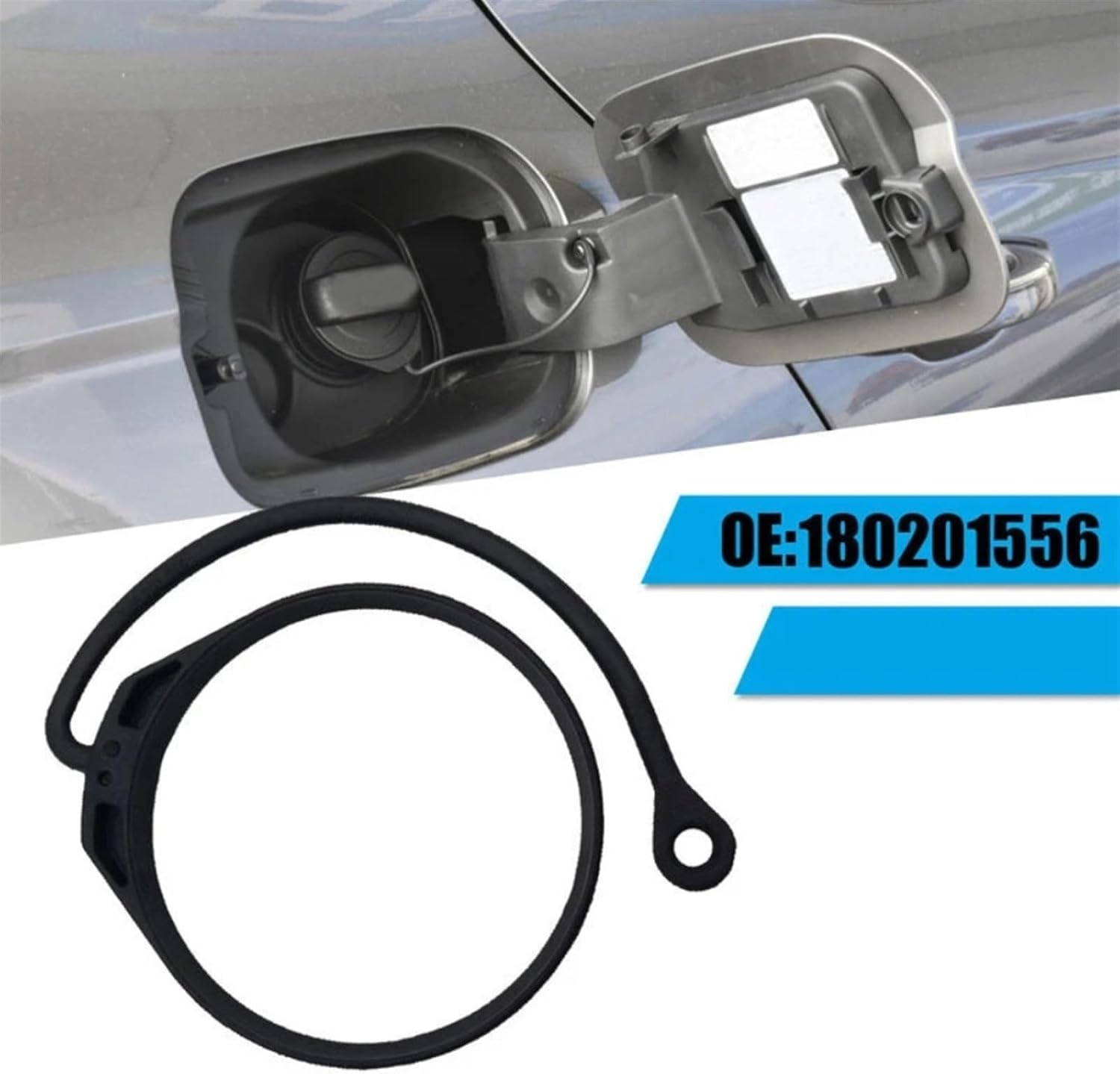 Oil Fuel Cap Tank Cover Line, for Audi, A3 8P A3 8L A4 B6 A4 B7 A4 B8 A5 SPORTBACK A6 C5 A6 C6 A6 C7 A6 4G A8 D3 Q7 4L Q8 A3 Fuel Tank Cover Rope(Rope)