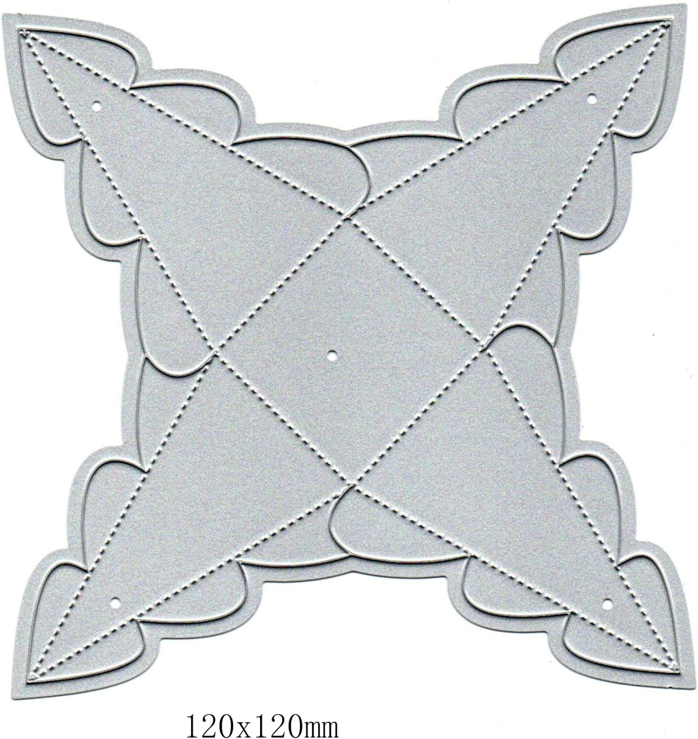 Christmas Candy Box Metal Crafts Cutting Die Cuts, DIY Crafts Template Christmas Candy Box Scrapbook Cards Cutting Dies Cut Stencil for DIY Embossing Card Making Decorative Paper Dies Scrapbooking image number 4