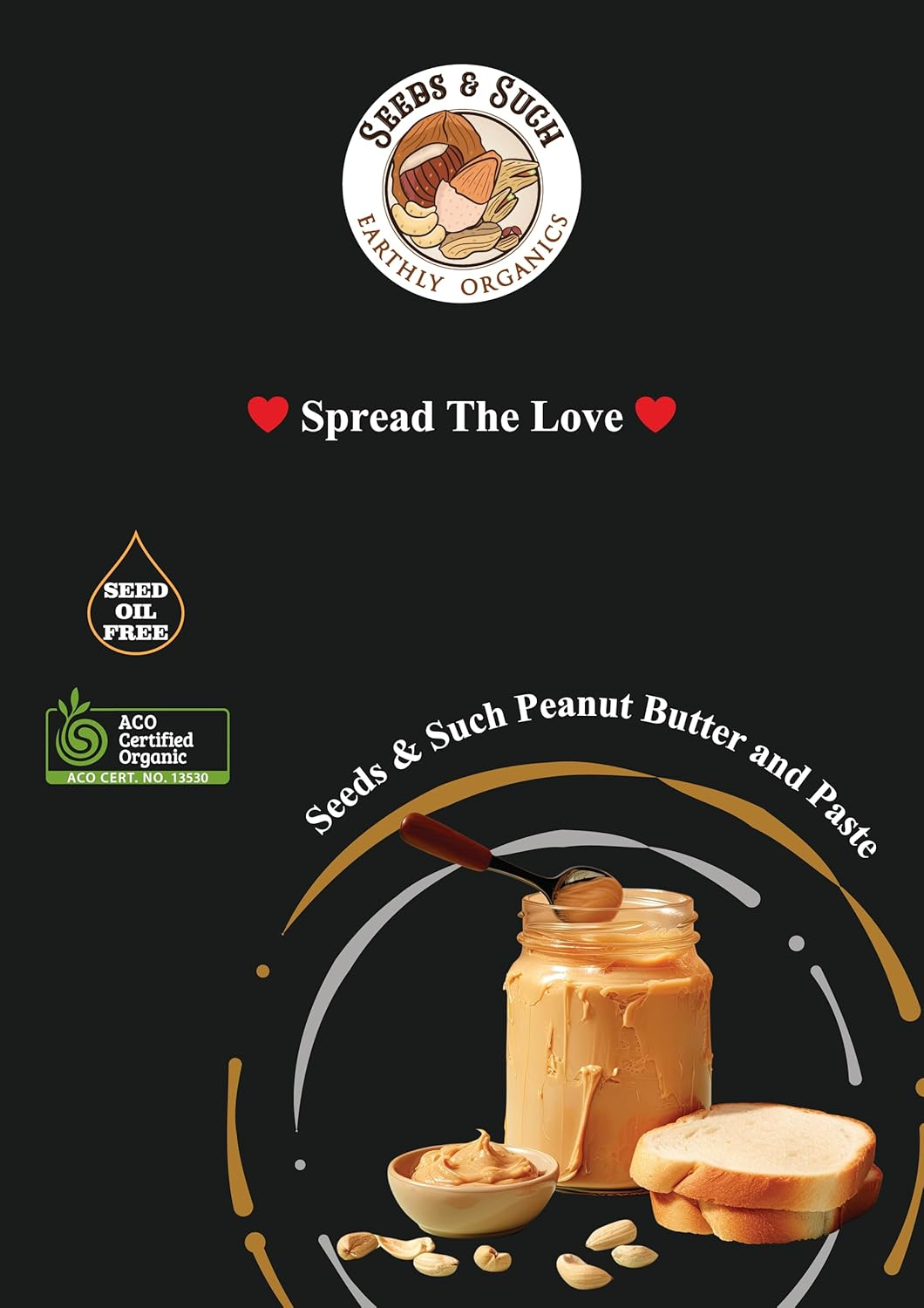 Seeds & Such Organic Peanut Butter -Chilli & Lime 280G image number 1