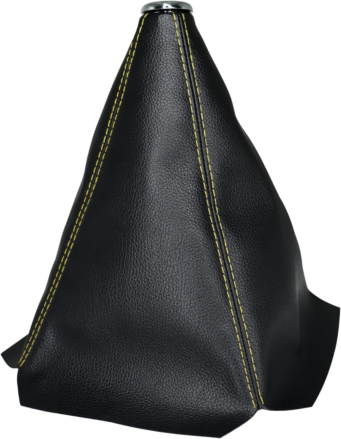 Universal Car Shift Knob Dust Cover Black PU Leather Manual/Auto Shifter Shift Boots Cover (Black)