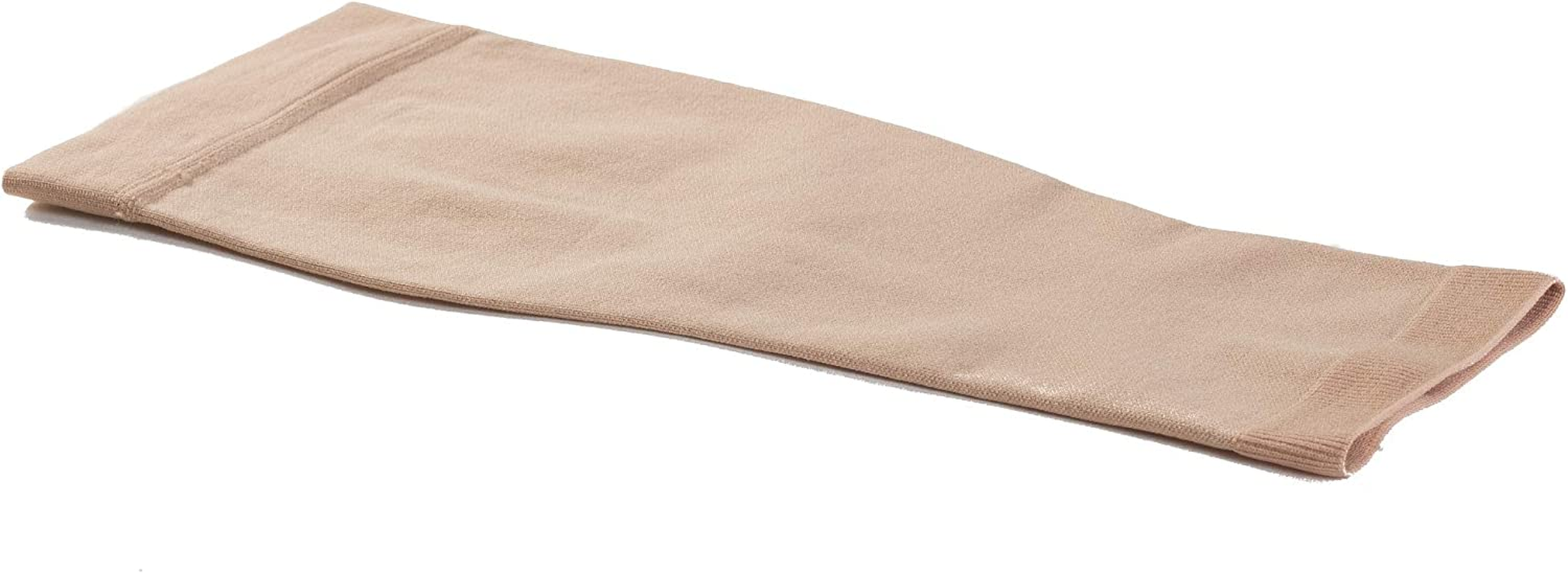 Beauty7 Nude Tattoo Cover up Sleeve - Forearm Compression UV Protection No Slip Gripper Concealer Support for Women & Men - 2Pcs-Size: L