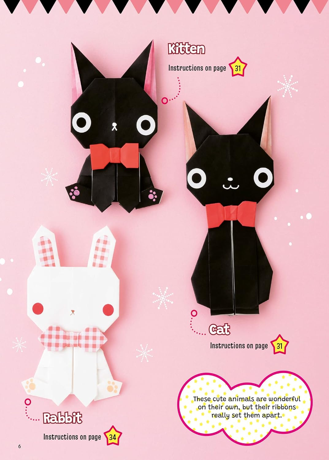 Easy Origami for Kids: Cute Paper Animals, Toys, Flowers and More! (40 Fun to Fold Projects) image number 3