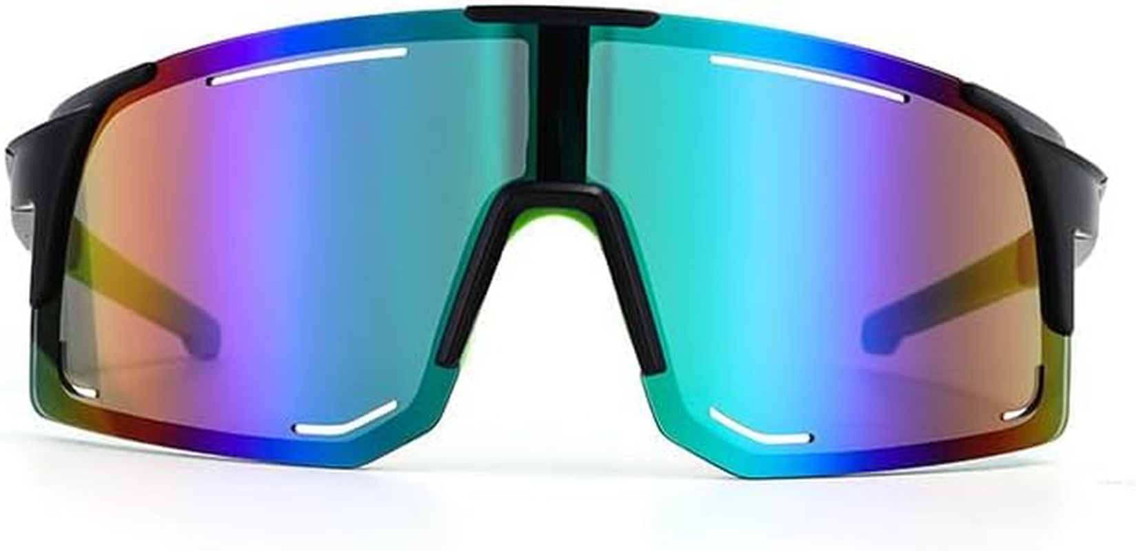Polarized Sports Sunglasses for Women and Men, UV400 Outdoor Cycling Hiking Fishing Running Driving Goggles