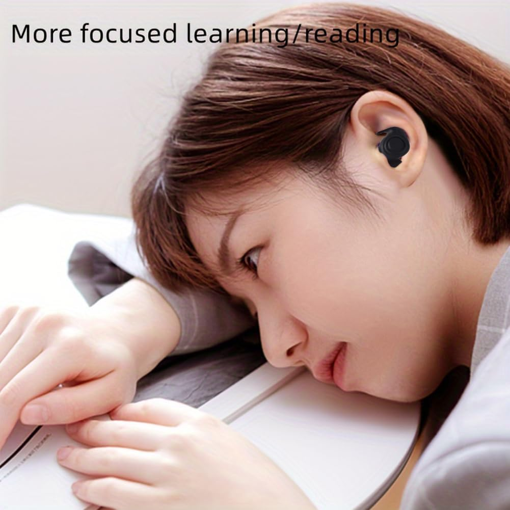 3 Pairs Reusable Ear Plugs for Swimming for Bathing, Surfing, Swimming, Kayaking and Other Watersports(Green,Blue, Black) image number 2