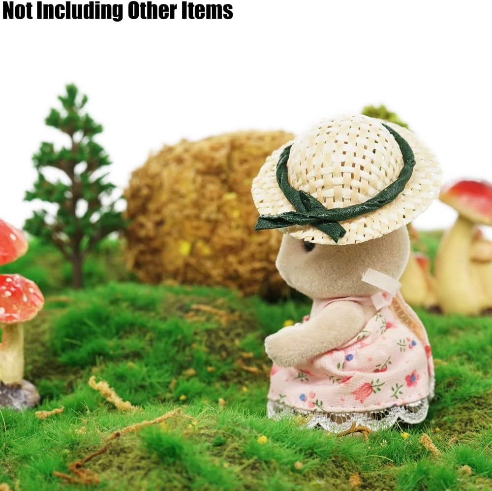 Odoria 1/12 Scale Dolls House Miniature Hat with Stand Dollhouse Accessories image number 5
