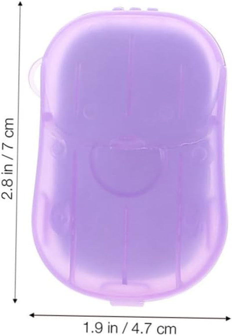 12 Boxes Sheets Paper Soap Mini Soaps Soap Paper Pp Travel Portable Hand Soap image number 3