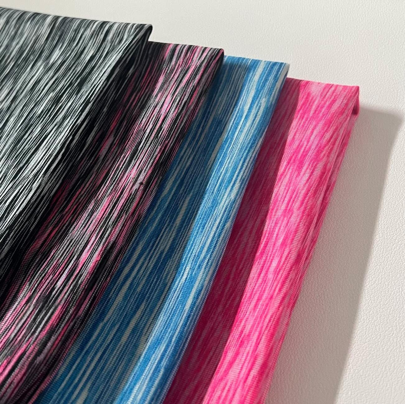 Workout Headbands for Women Non Slip Sweatbands Hair Band&rsquo;S for Women Athletic Hair Sports Yoga Running Moisture Wicking Headband image number 1