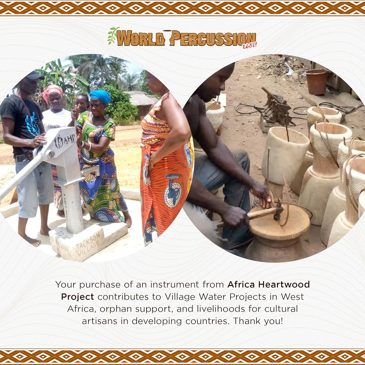 Hand-Fired Modern Didgeridoo - Beeswax Mouthpiece - Easy Player!