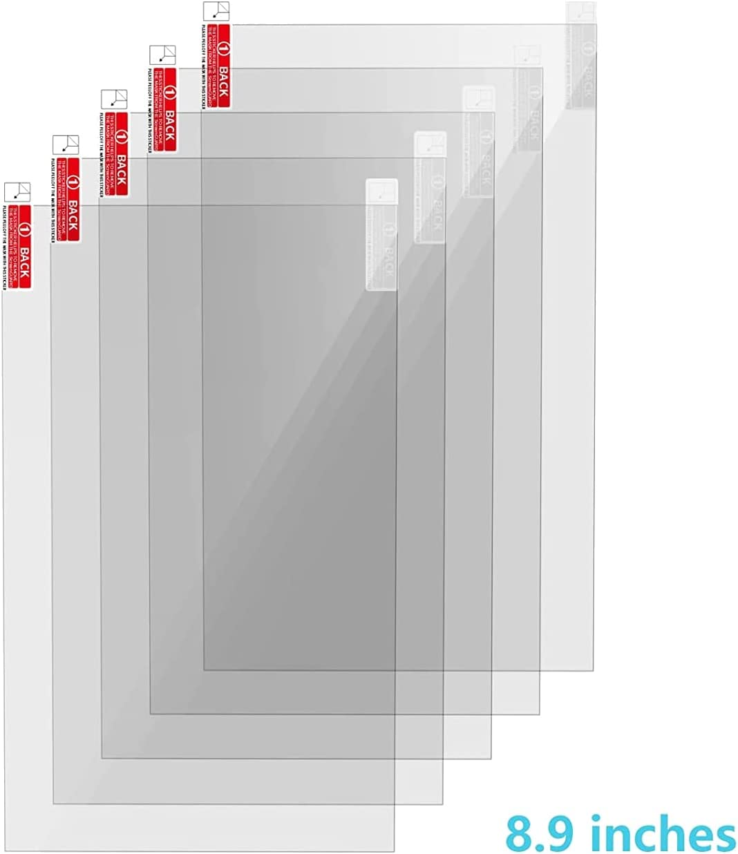 10Pcs LCD Resin 3D Printer Screen Protector, Saturn/Saturn S Screen Protector, Mono X 8.9 Inch image number 6