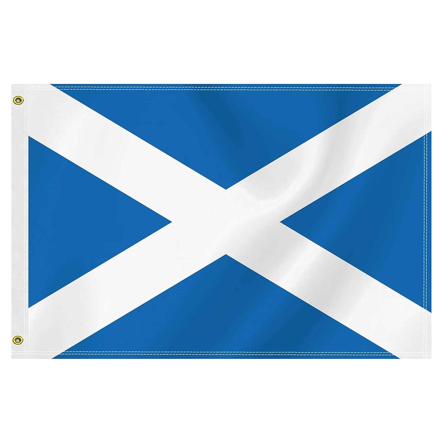 Medium 2&times;3 FT Scotland Flag, 60&times;90 CM Scottish 100D National Outdoor Banner,Decorgarden with Brass Gromment image number 4