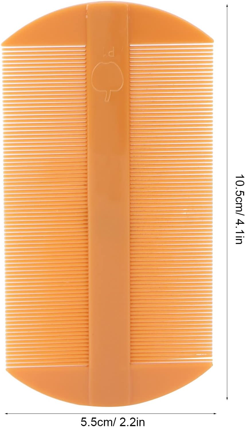 Head Licking Comb, Universal Styling Comb, Anti-Static Heat-Resistant Comb, Fine-Tooth Hair Comb, Plastic, Remove Lice, Lice Eggs, Dandruff, Universal for Unisex and for Cats Dogs10Pcs image number 4