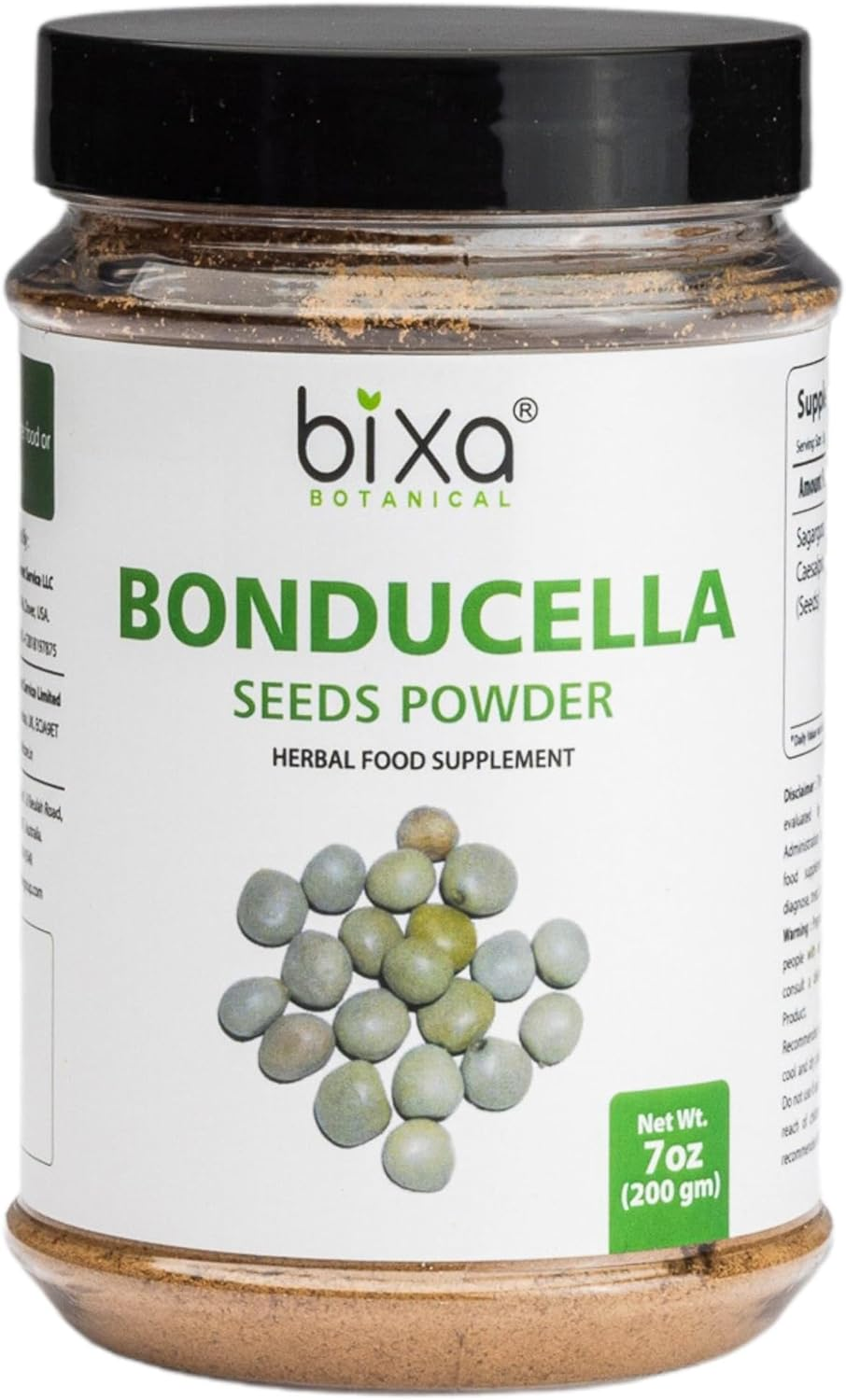 Bonducella Seed Powder 7 Oz (200G) (Sagargota/Caesalpinia Bonduc Nut), Supports as Bitter-Tonic & Antiinflammation Response | Body Pain | Blood Purification image number 3