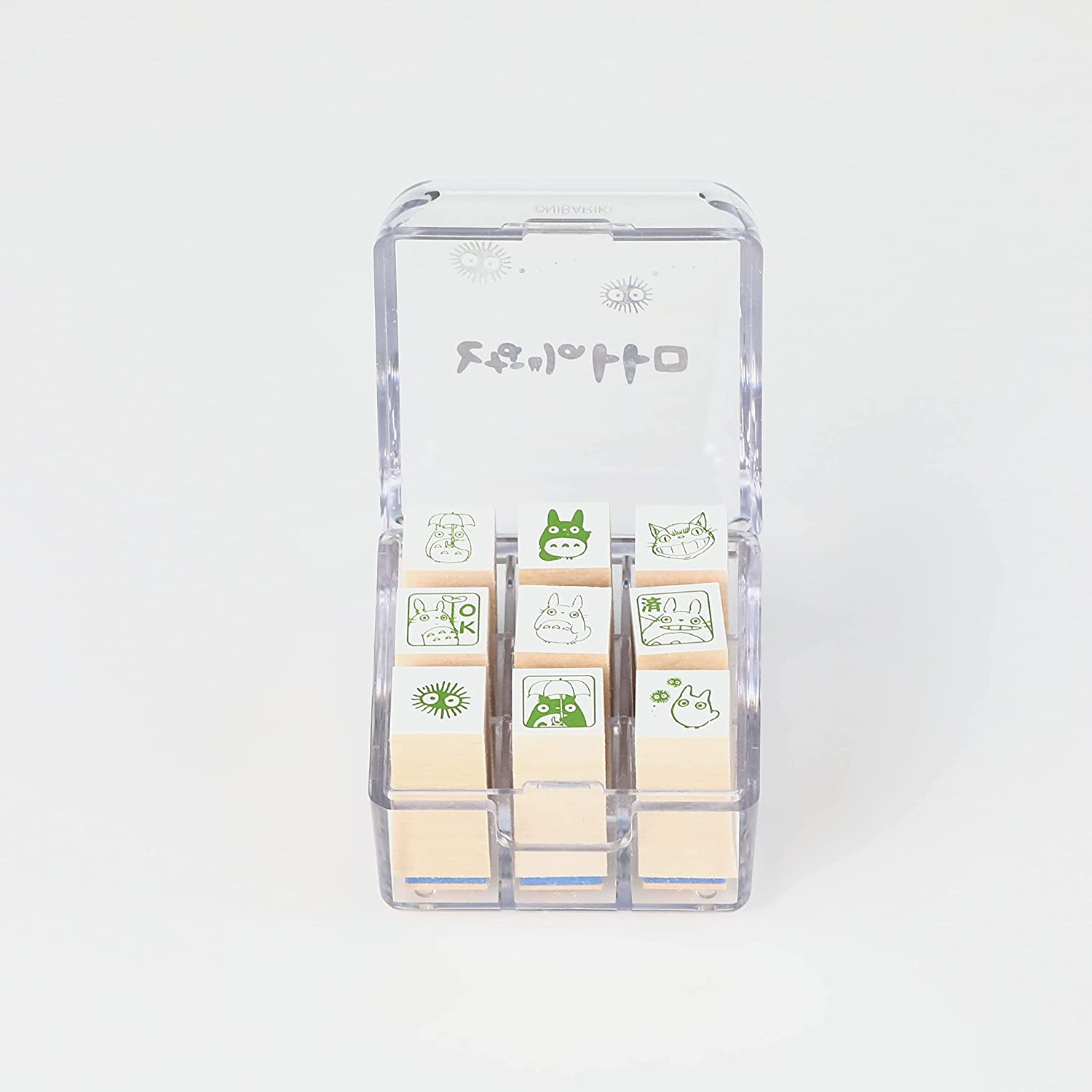 Studio Ghibli My Neighbour Totoro Mini Rubber Stamp Set image number 1