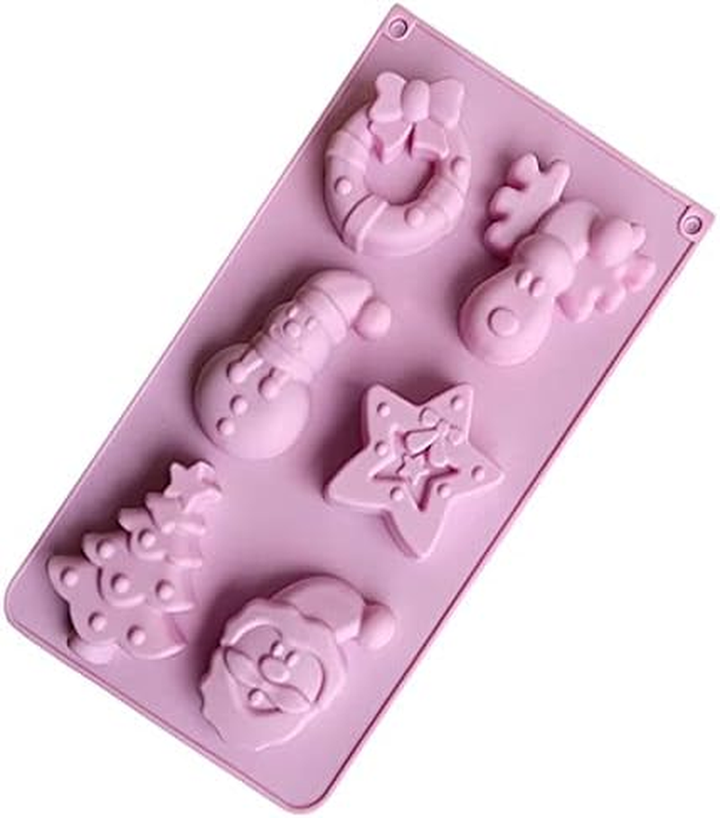 1Piece Christmas Tree Snowman Shaped Cake Mold Cupcake Making Tool DIY Baking Supplies Kitchen Mould for Xmas Party Zhengpingpai image number 4