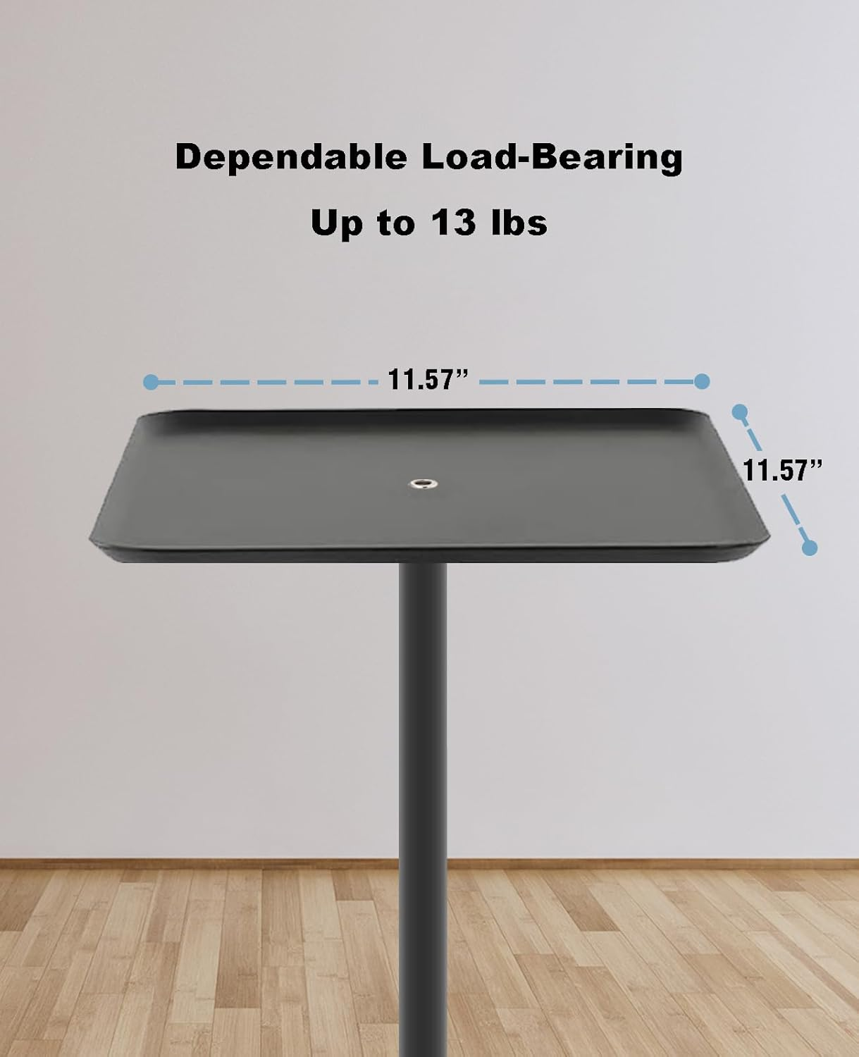 Projector Stand Adjustable Height 41" to 63" Projector Floor Stand with Tray Projector Shelf Stand for Presentations, Home Movie, Studio, Office