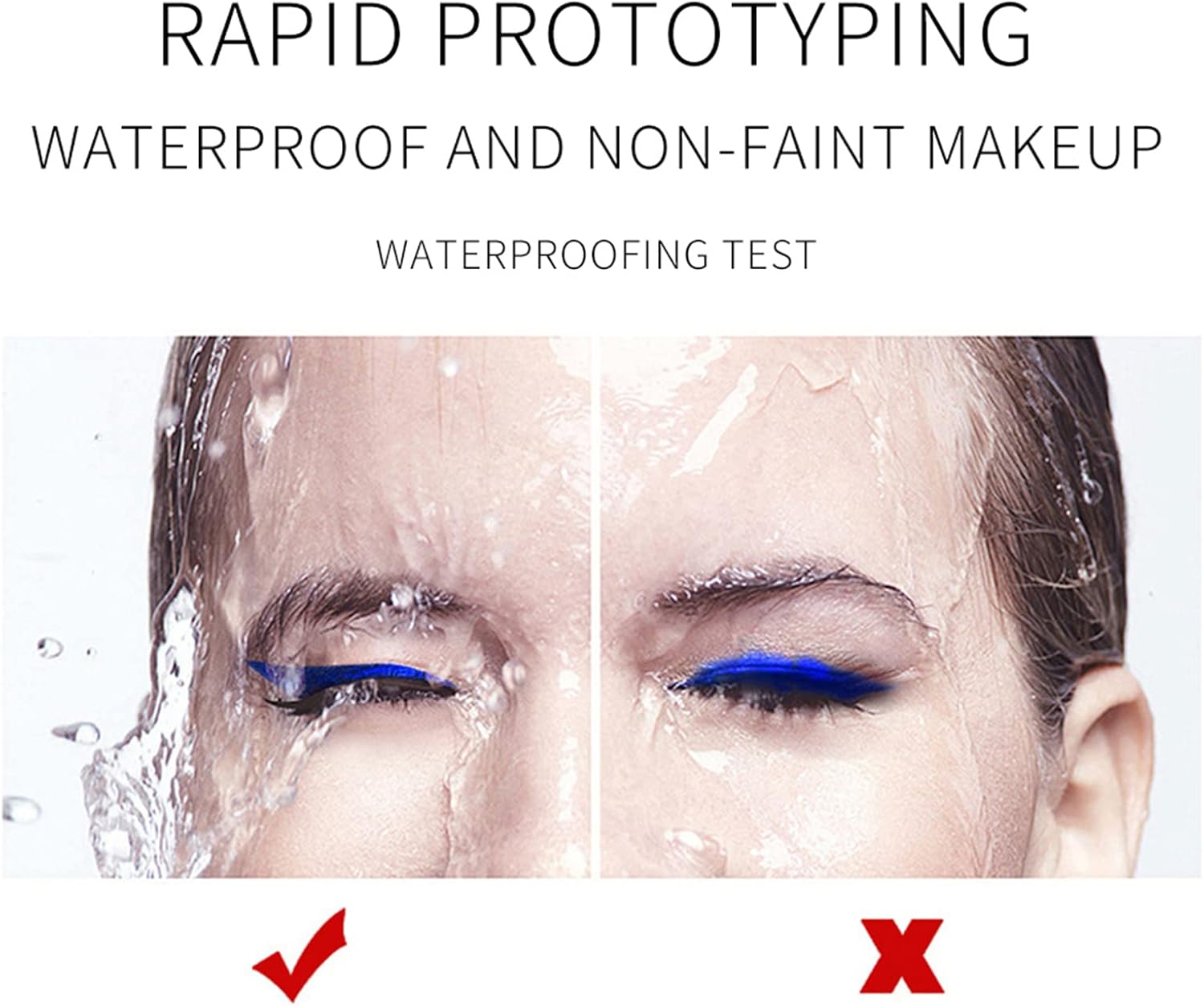 Coloured Eyeliner, Purple Eyeliner, Waterproof Liquid Eyeliner All Day Long-Lasting Eye Liners, Colourful Eyeliner for Eye Makeup Tools, Purple image number 3