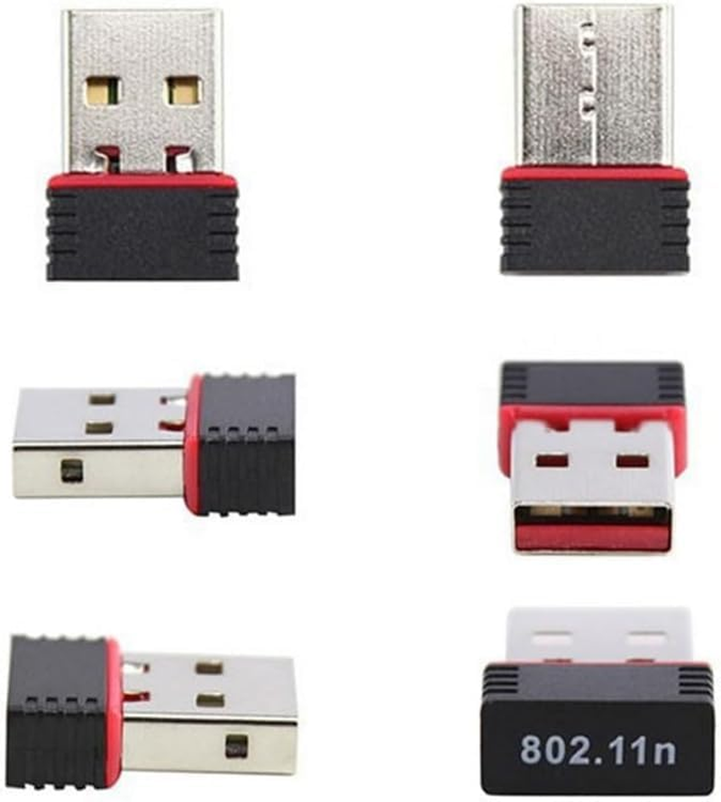 Mini 150MPS USB 2.0 Stick Wifi 802.11N Wireless LAN Network Adapter Stick Schwarz 802.11 Dongle Chip