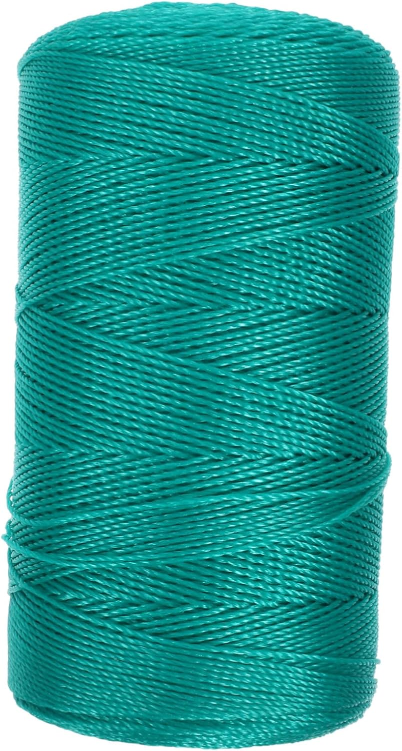 Garden Twine String for Climbing Plants Green Polyethylene Nylon Rope 18-Strand Roll Sturdy Gardening String for Vine Support and Plant Binding