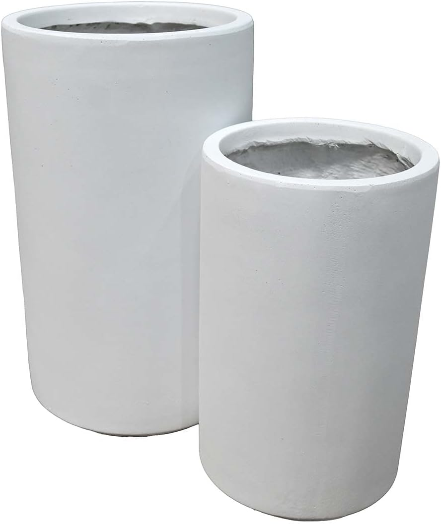 Moderna Stella Pot 2 Pieces Set, White