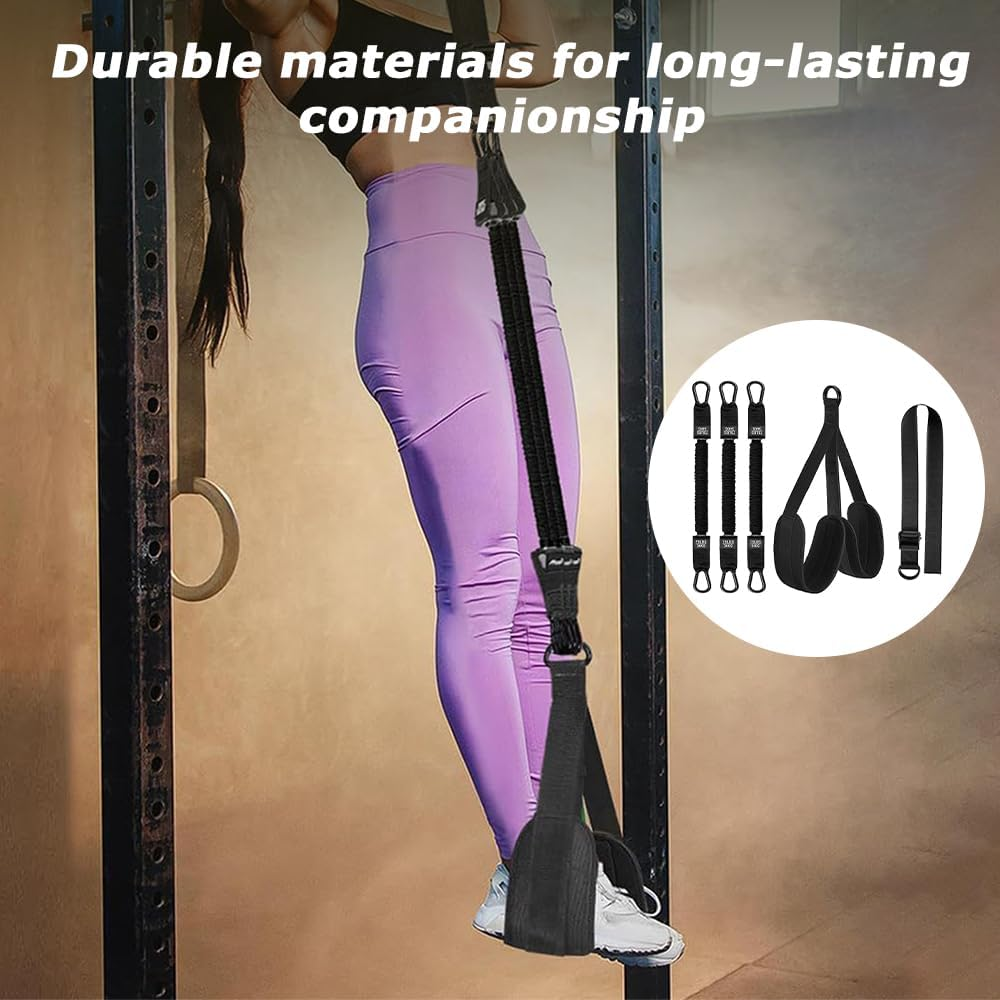 Heavy Pull up Bands with Durable Material, Pull up Assistance Bands, Adjustable Pull up Assist, Strength Training Fitness Tools, Assistance Bands for Pull-Up, Body Stretching, Chin Up image number 4