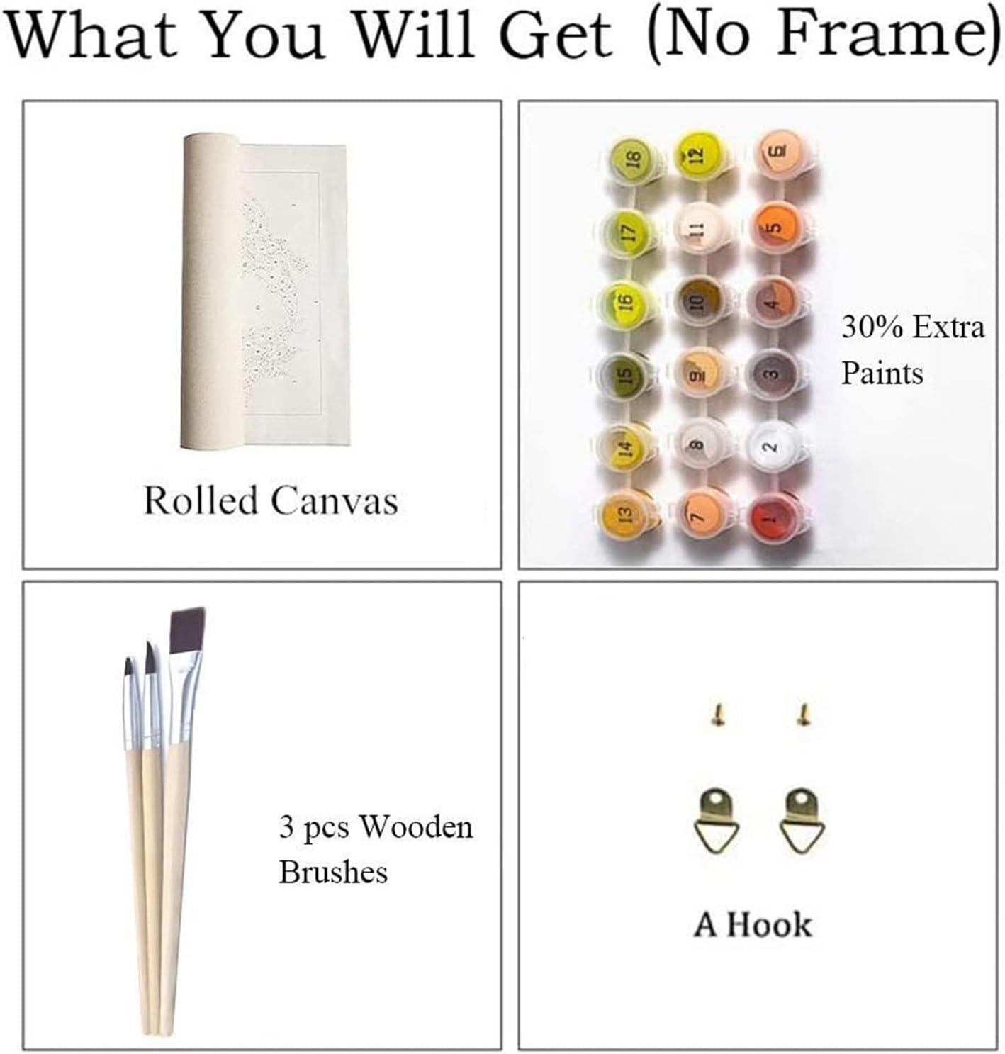 Paint by Number for Adults Beginners,12" Wx16 L Canvas for Painting Kits for Adults in Colorful Box,Paint by Numbers for Home Wall Art Decor-Tulip